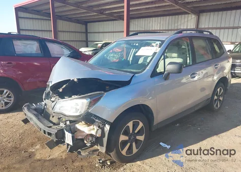 2018 Subaru Forester 2.5I из США, поврежденный, VIN JF2SJABC1JH488477